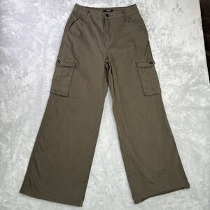 American Bazi Cargo Jeans Men's Sz L Green Baggy